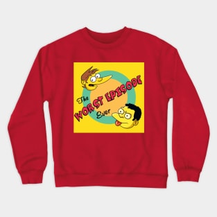 Worst Episode Ever Logo - YELLOW SQUARE Crewneck Sweatshirt